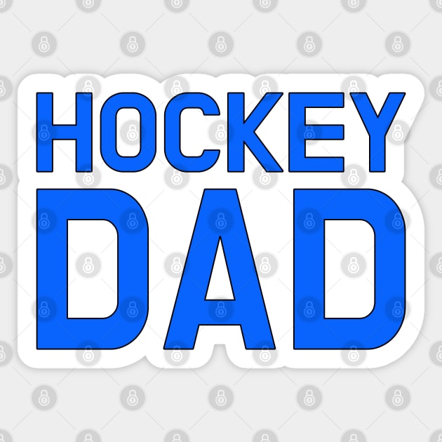 HOCKEY DAD Sticker by HOCKEYBUBBLE